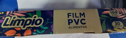 Film PVC Alimentos L 40m / A 30cm / Caja